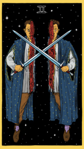 Two of Swords image copyright Arc Dream Publishing
